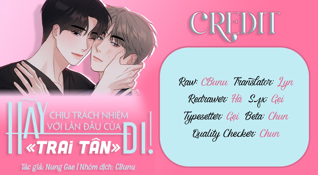 |END| Hãy Chịu Trách Nhiệm Với Lần Đầu Của Trai Tân Đi! Chap 3 - Next Chap 4